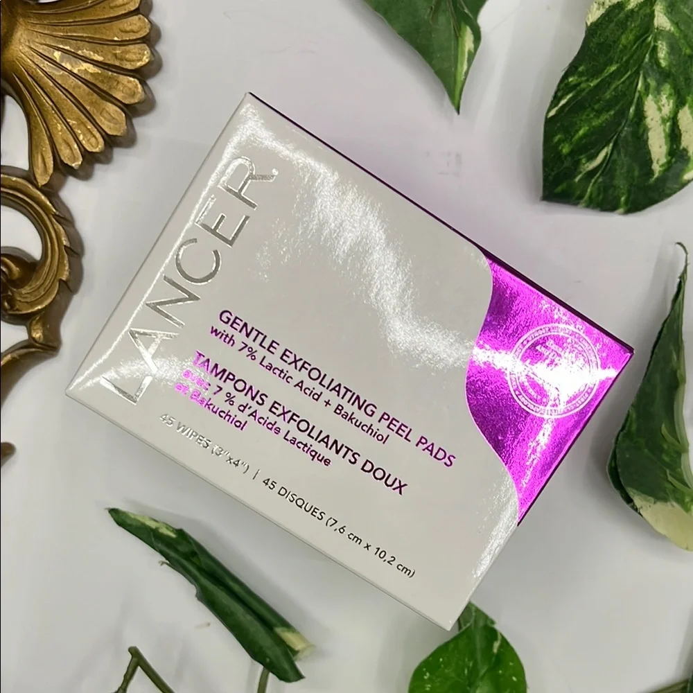 NEW Lancer Gentle Exfoliating Peel Pads 45 wipes